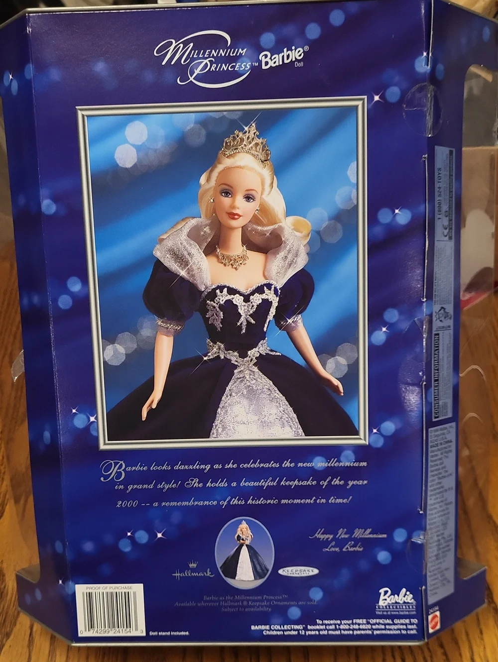 NRFB MILLINENNIUM PRINCESS BARBIE DOLL